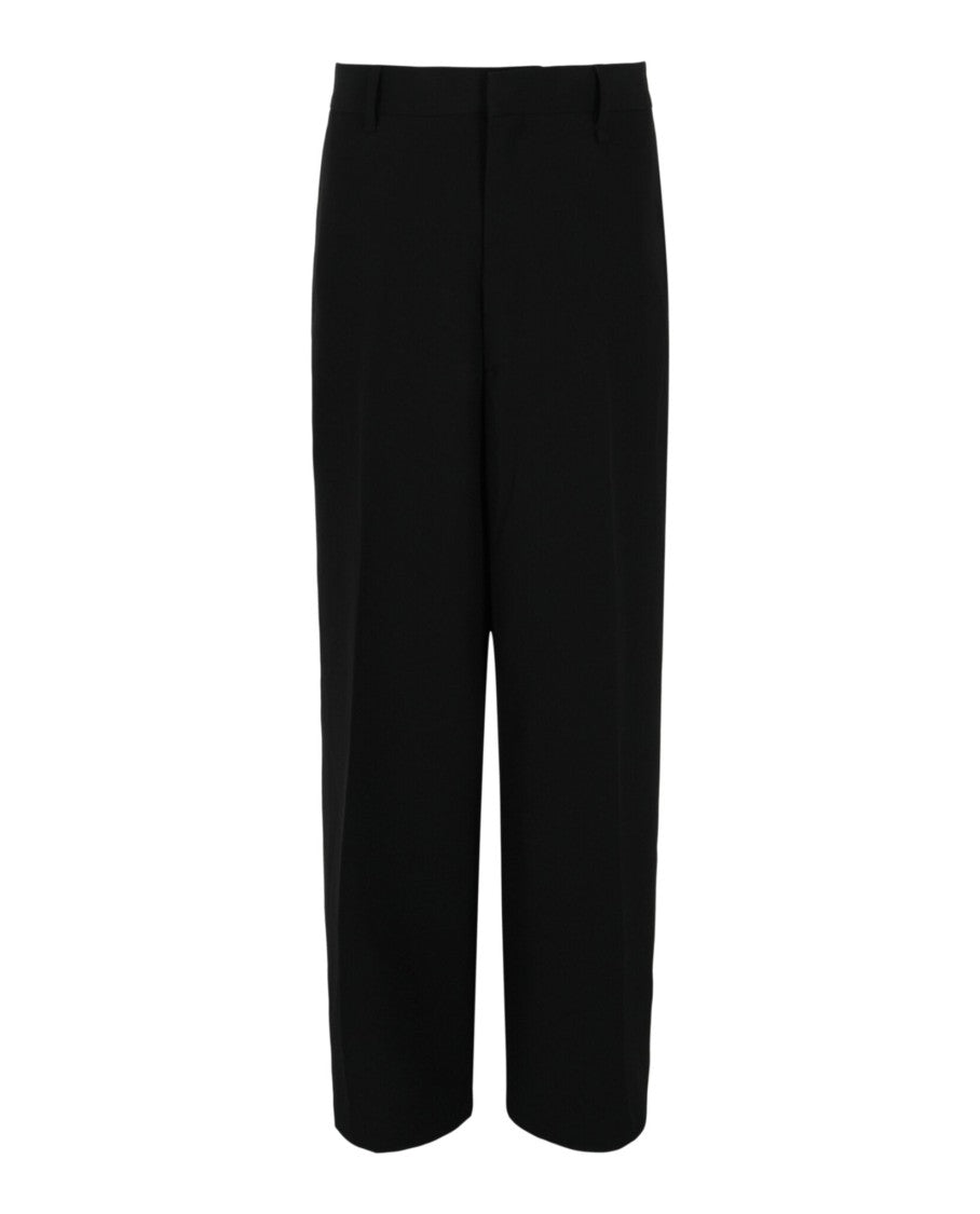 Givenchy Extra Wide-Leg Wool Trousers