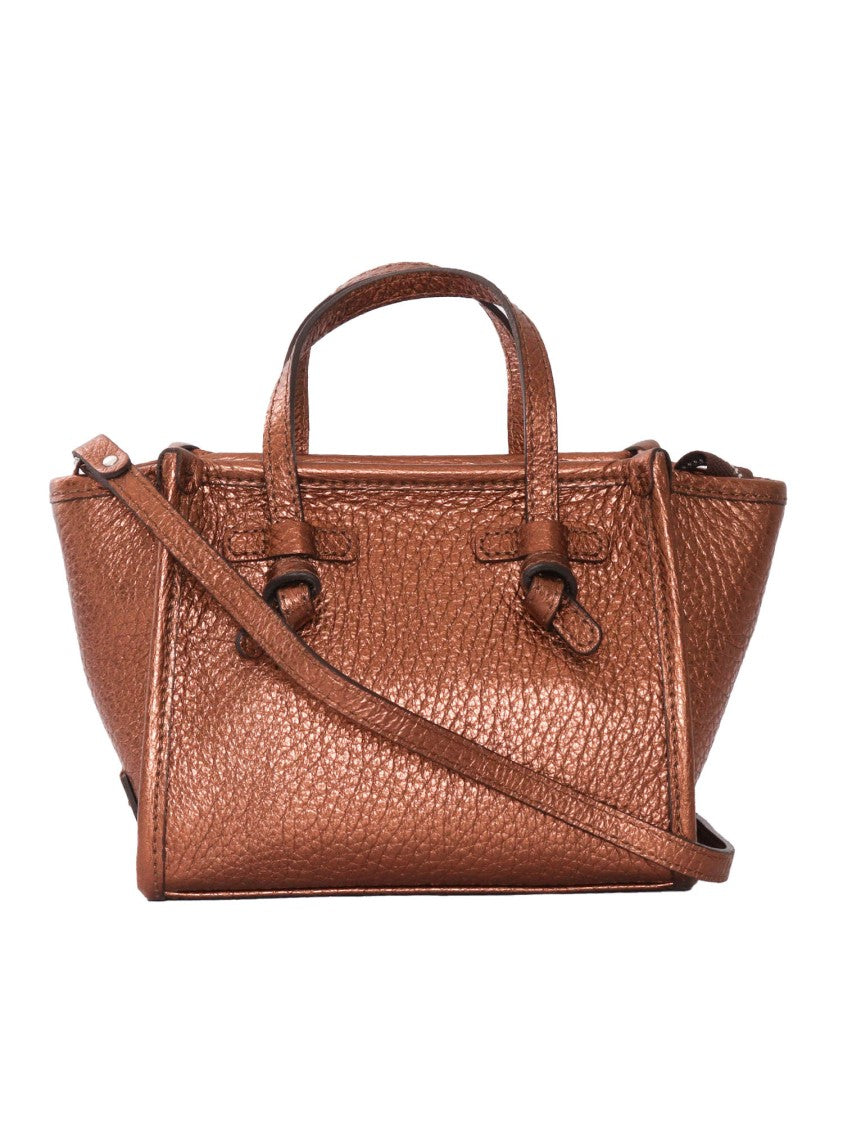 Gianni Chiarini Structured Brown Leather Handbag