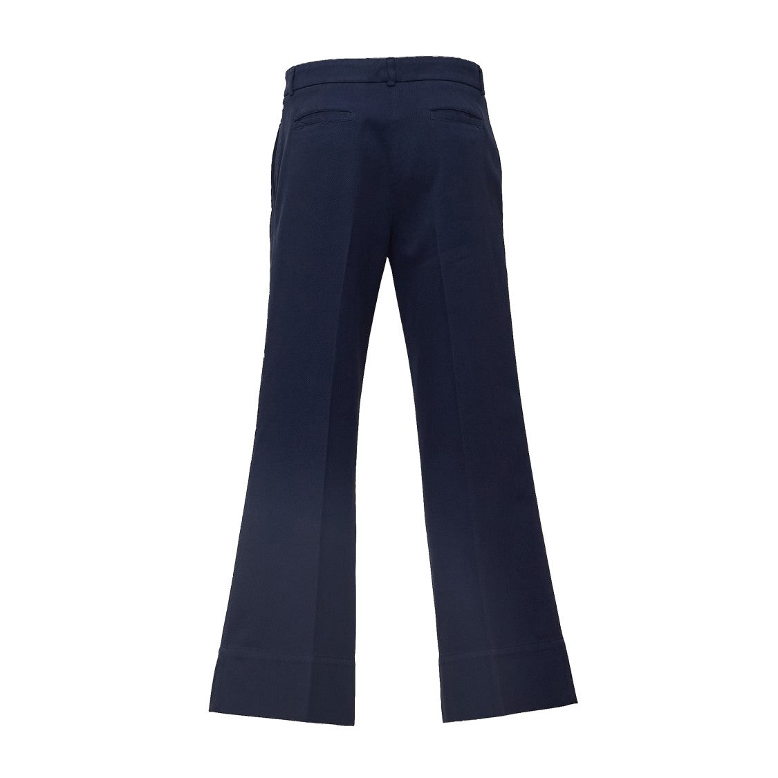 Ql2 Wide Leg Tailored Pant With Flared Hem And Versatile Pockets