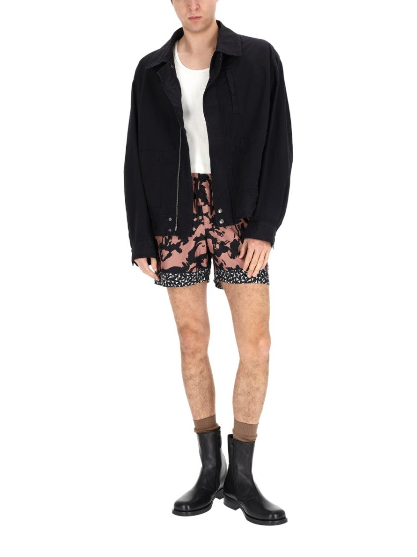 Dries Van Noten Veperny Boxy Fit Cotton Jacket