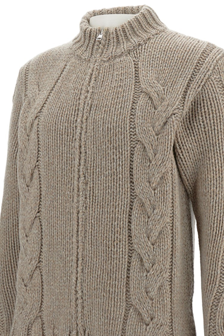 Customer Lovers Full Zip Cashmere Pullover