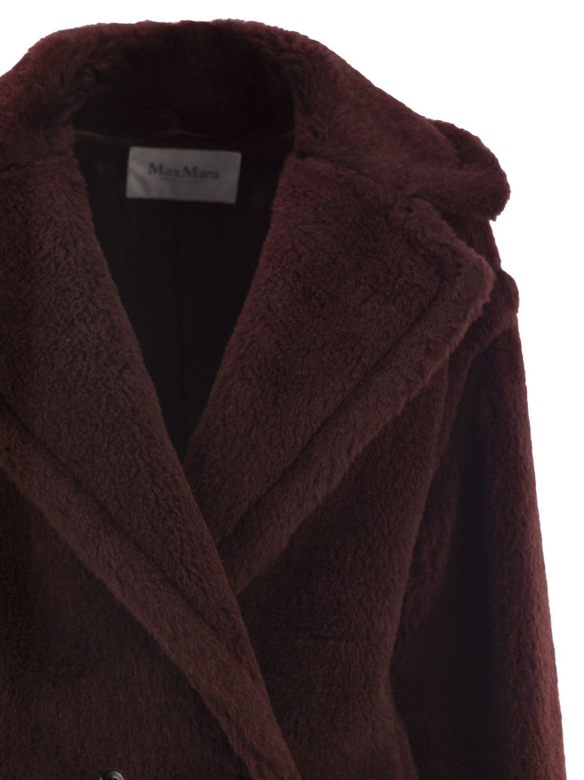 Max Mara Olga - Teddy Bear Icon Coat Short In Alpaca And Wool