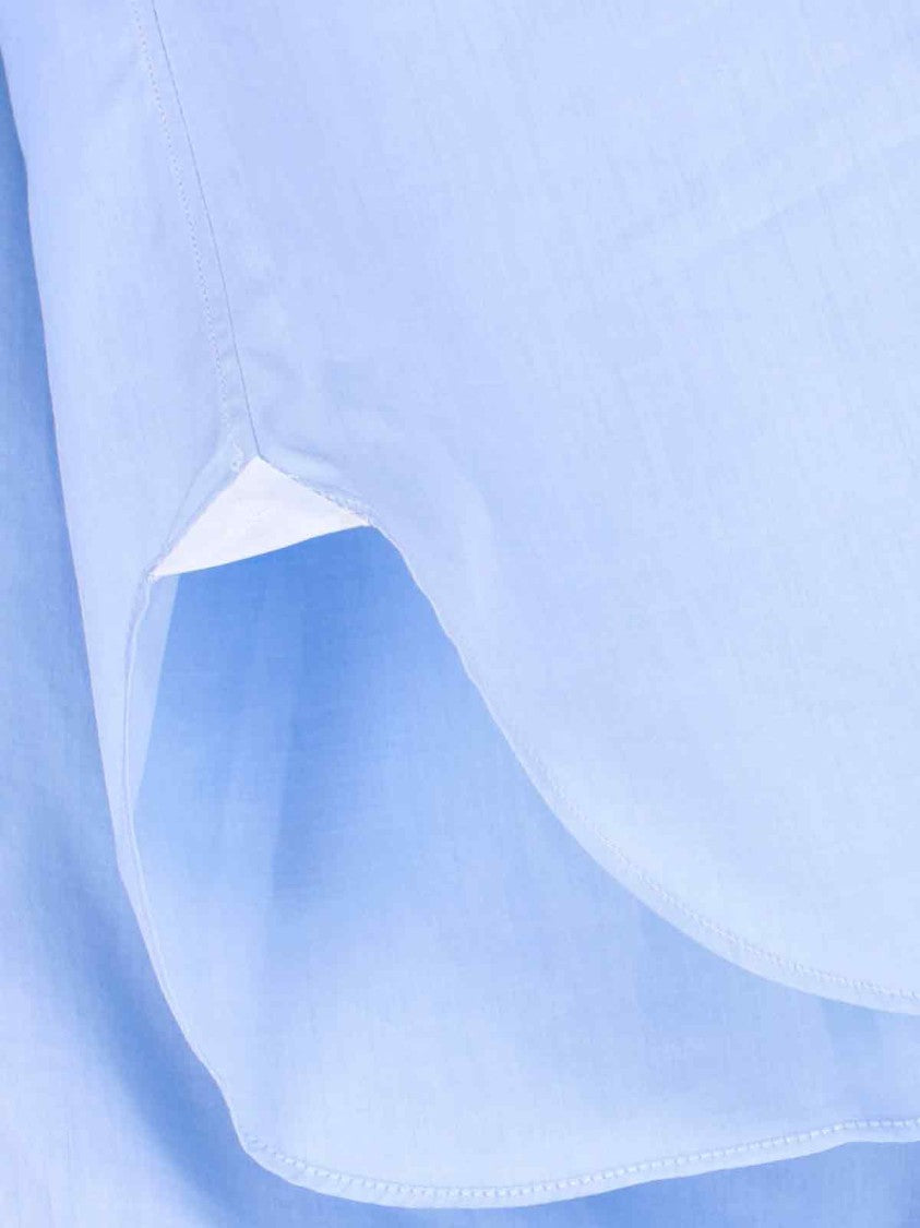 Finamore Classic Cotton Shirt – Light Blue