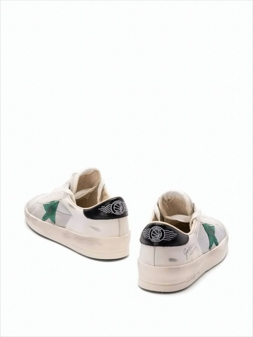 Golden Goose Low-Top Sneakers With Vintage Charms And Unique Detailing