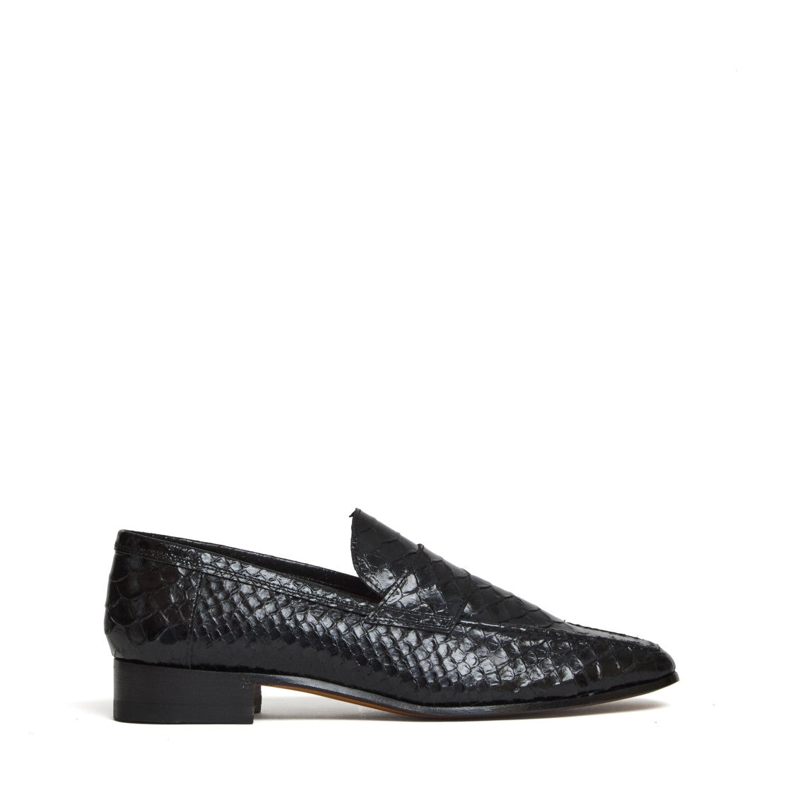 Paris Texas Python Mono Printed Alain Loafers