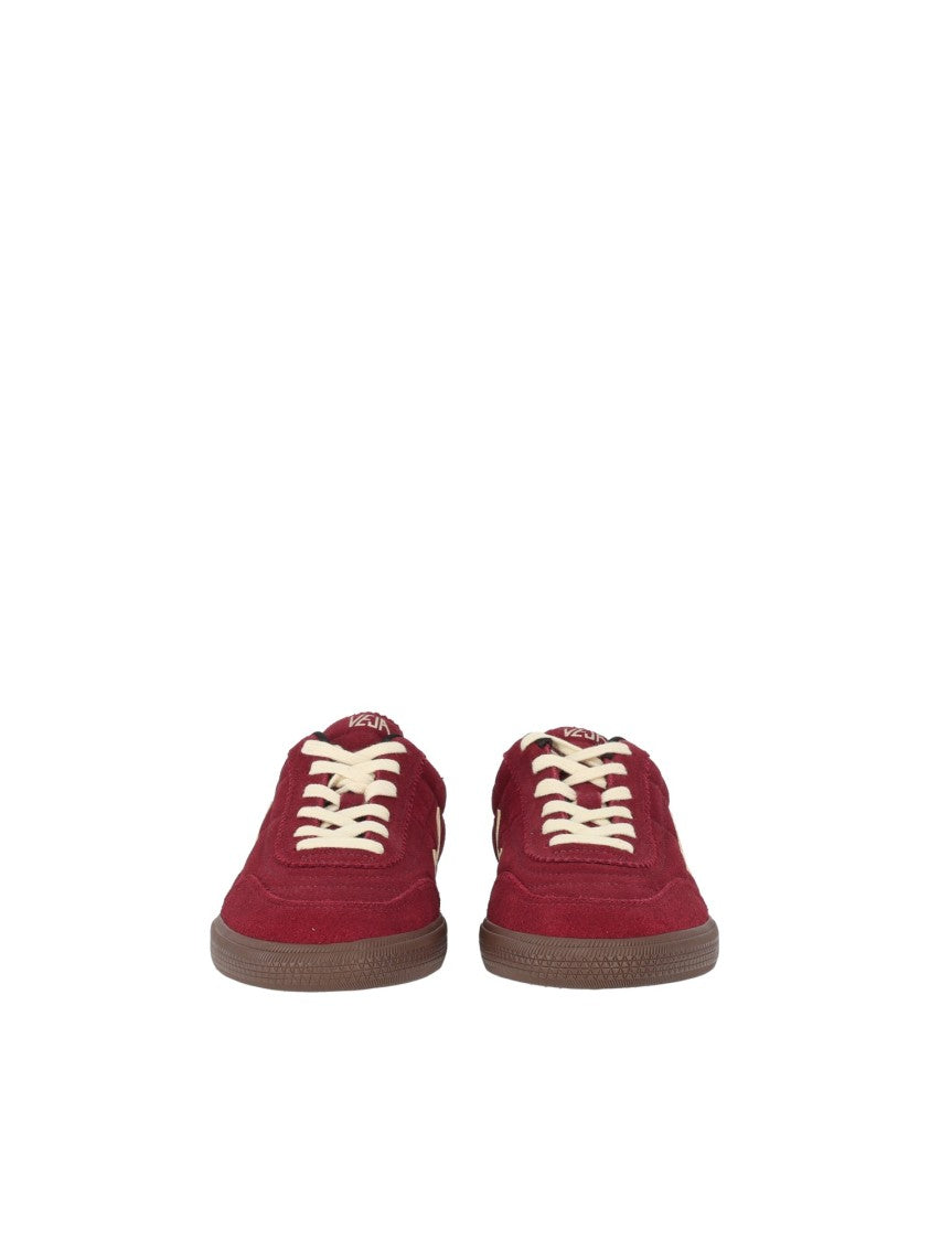 Veja Grenat Panenka Suede Low-Top Sneakers