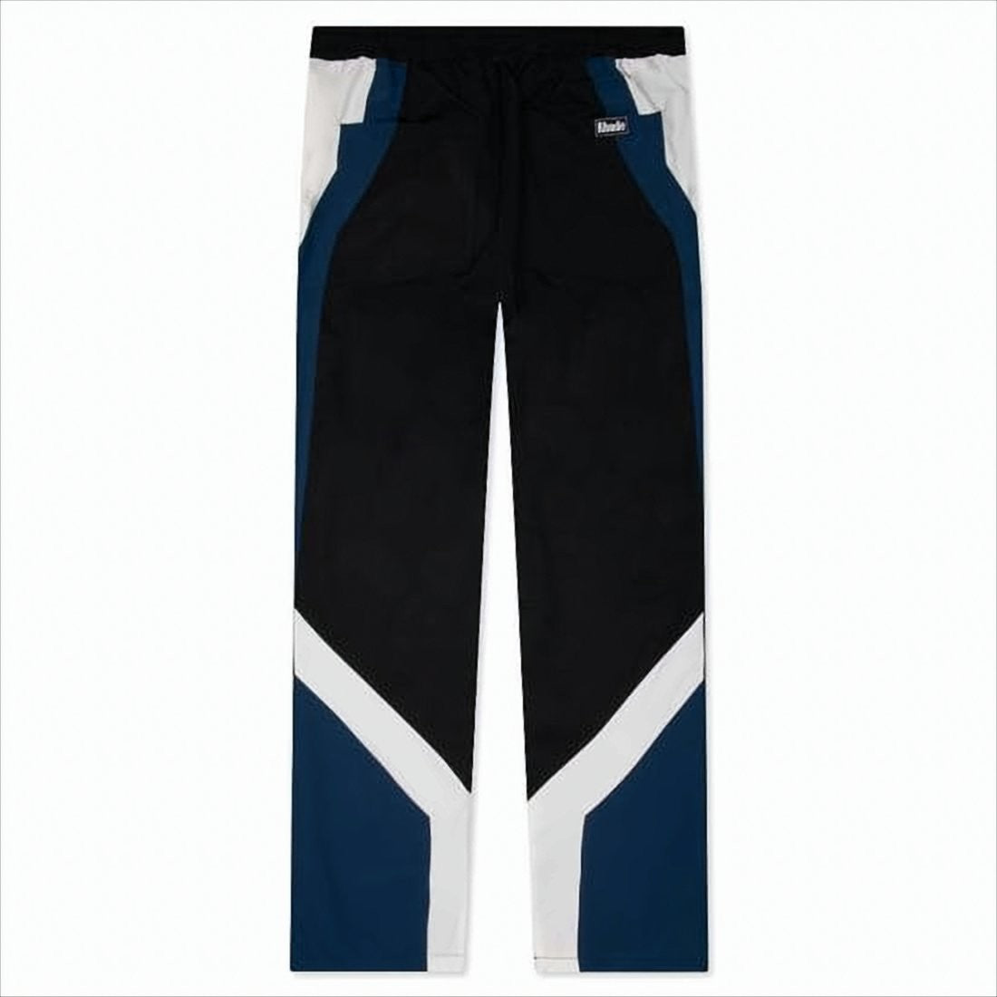 Rhude Color-Blocked Nylon Jogger Pants With Drawstring