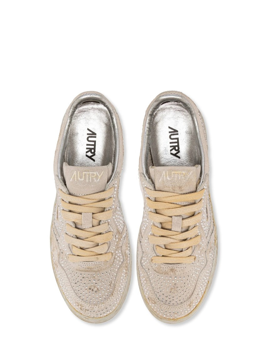 Autry Perforated Low-Top Sneakers