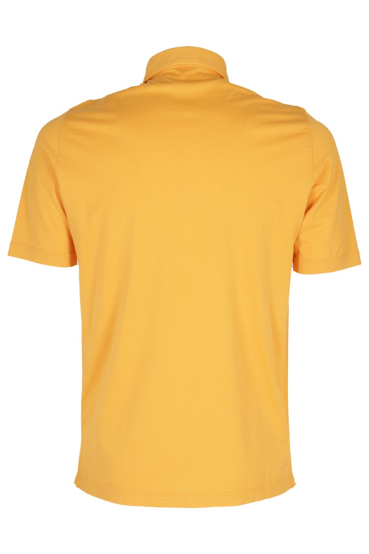 Filippo De Laurentiis Vintage Melon Short-Sleeve Polo