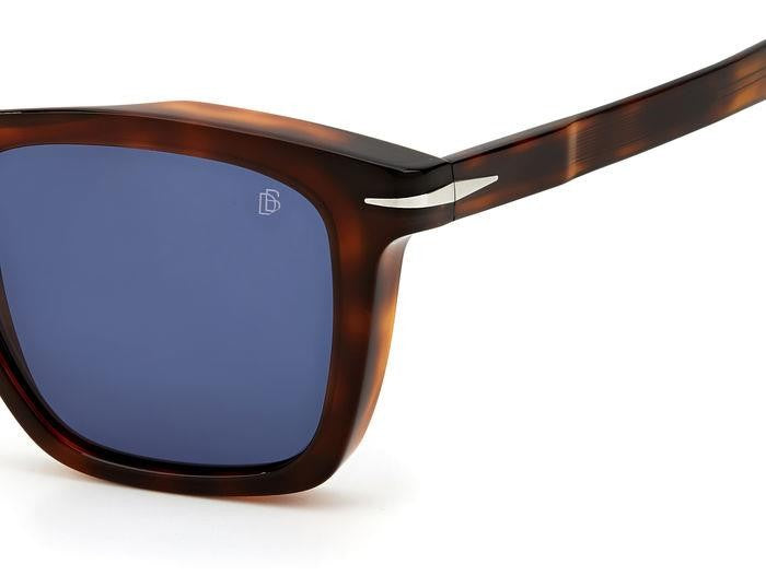 David Beckham Brown Db 7000/S Modern Blue Sunglasses
