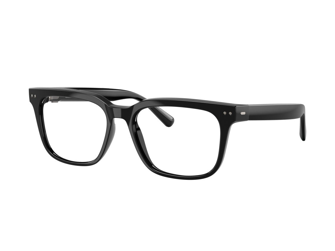Nuance Audio Black 0Aw5004 Glossy Square Sunglasses