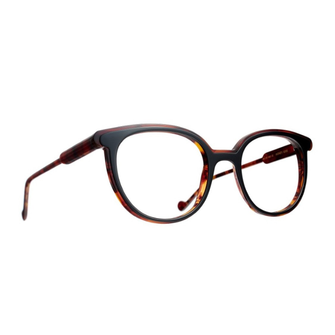 Caroline Abram Black Honey Phantos Acetate Sunglasses