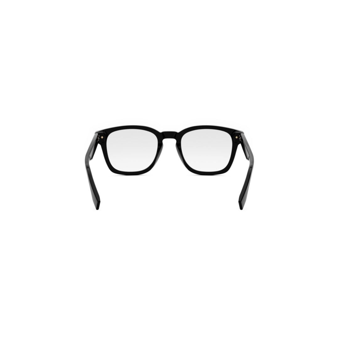 Fendi Fe50097i Bold Rectangular Acetate Frame Eyeglasses