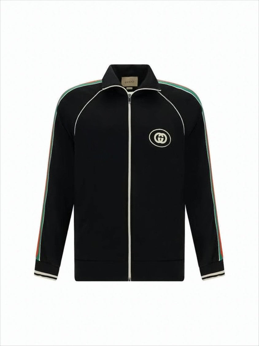 Gucci Zip-Up Jacket With High Collar