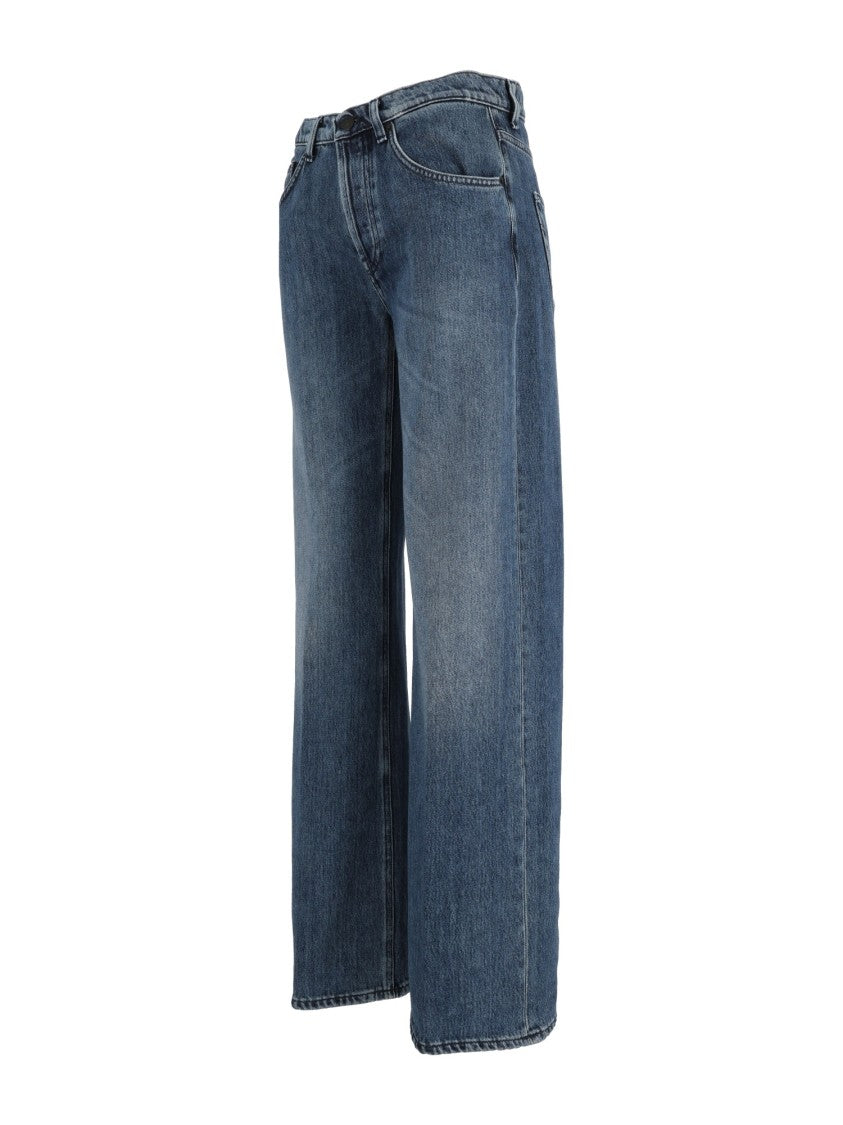 Dondup Straight-Leg Denim Pants With Classic Five-Pocket Design
