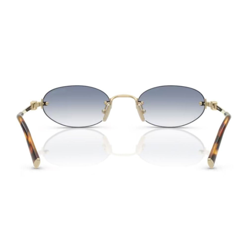 Miu Miu 0Mu A54s Logo Rimless Oval Sunglasses