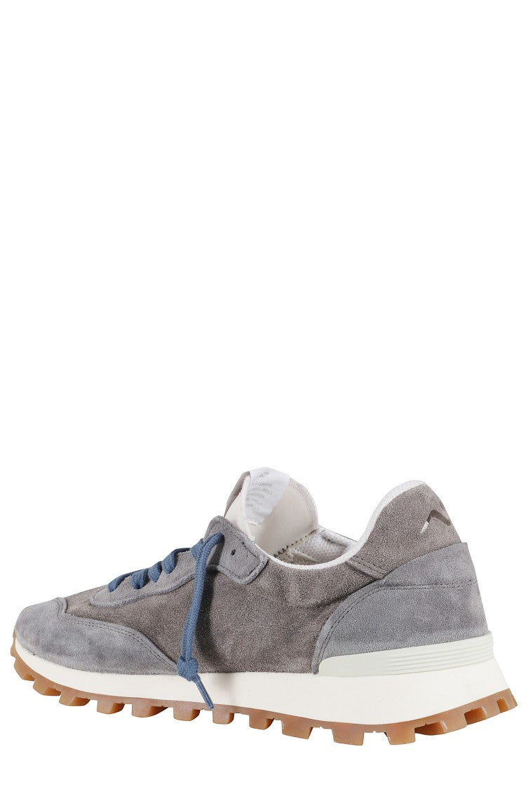 No Map Society Veloce Water Eashed Suede Sneakers