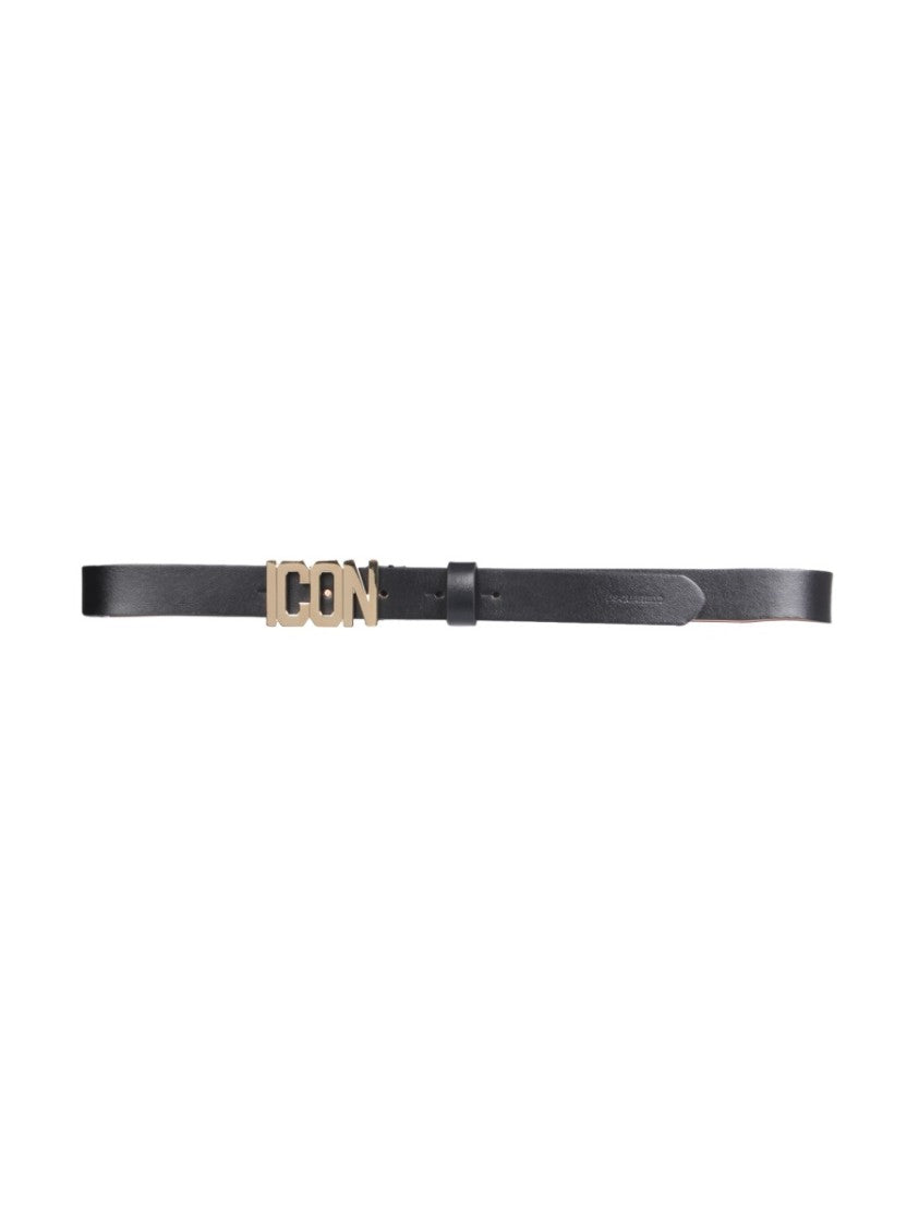 Dsquared2 Narrow Leather Belt
