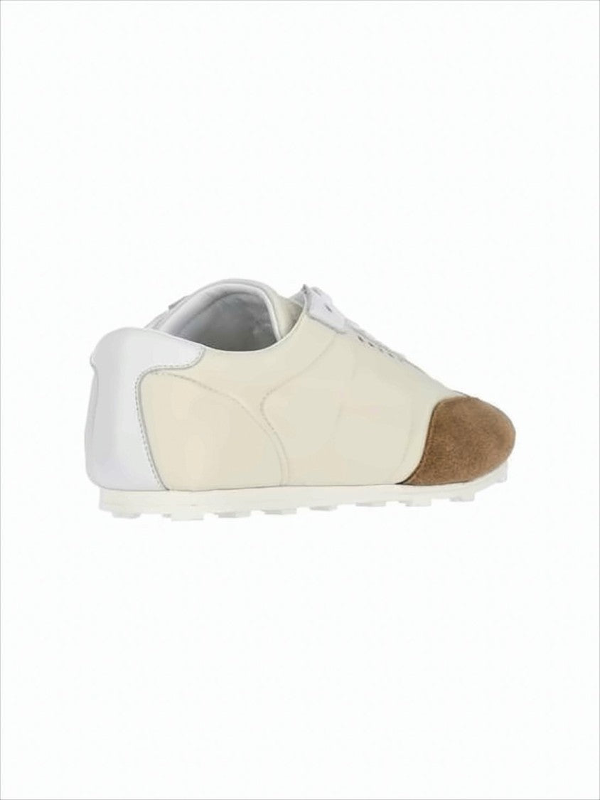 Marni Smooth Polyamide Sneakers With Suede Accents