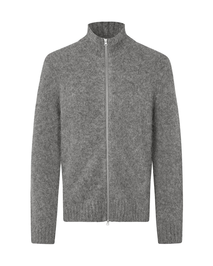Samsøe Samsøe Cardigan Sajean Zip 15425 Iron Gate