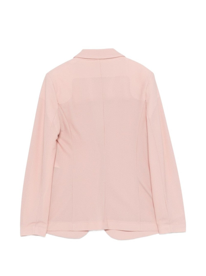 Seventy Sergio Tegon Tailored Pink Jacket With Notched Lapels