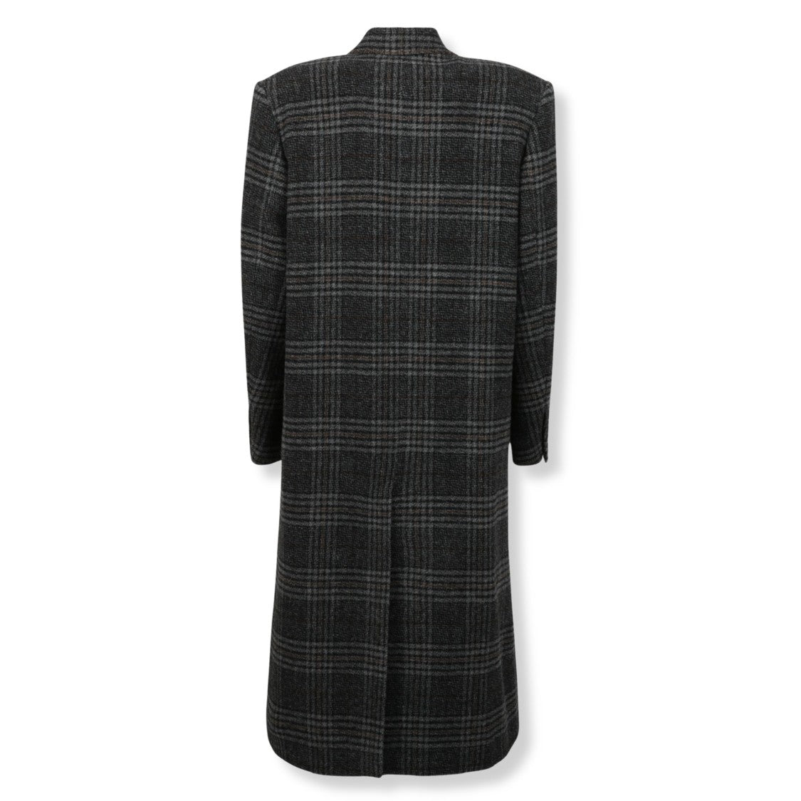 Isabel Marant Étoile Double-Breasted Long Coat With Notched Lapel
