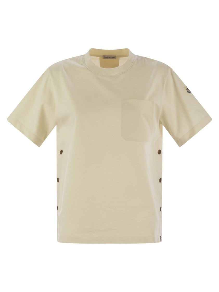 Moncler Cotton T-Shirt With Pocket