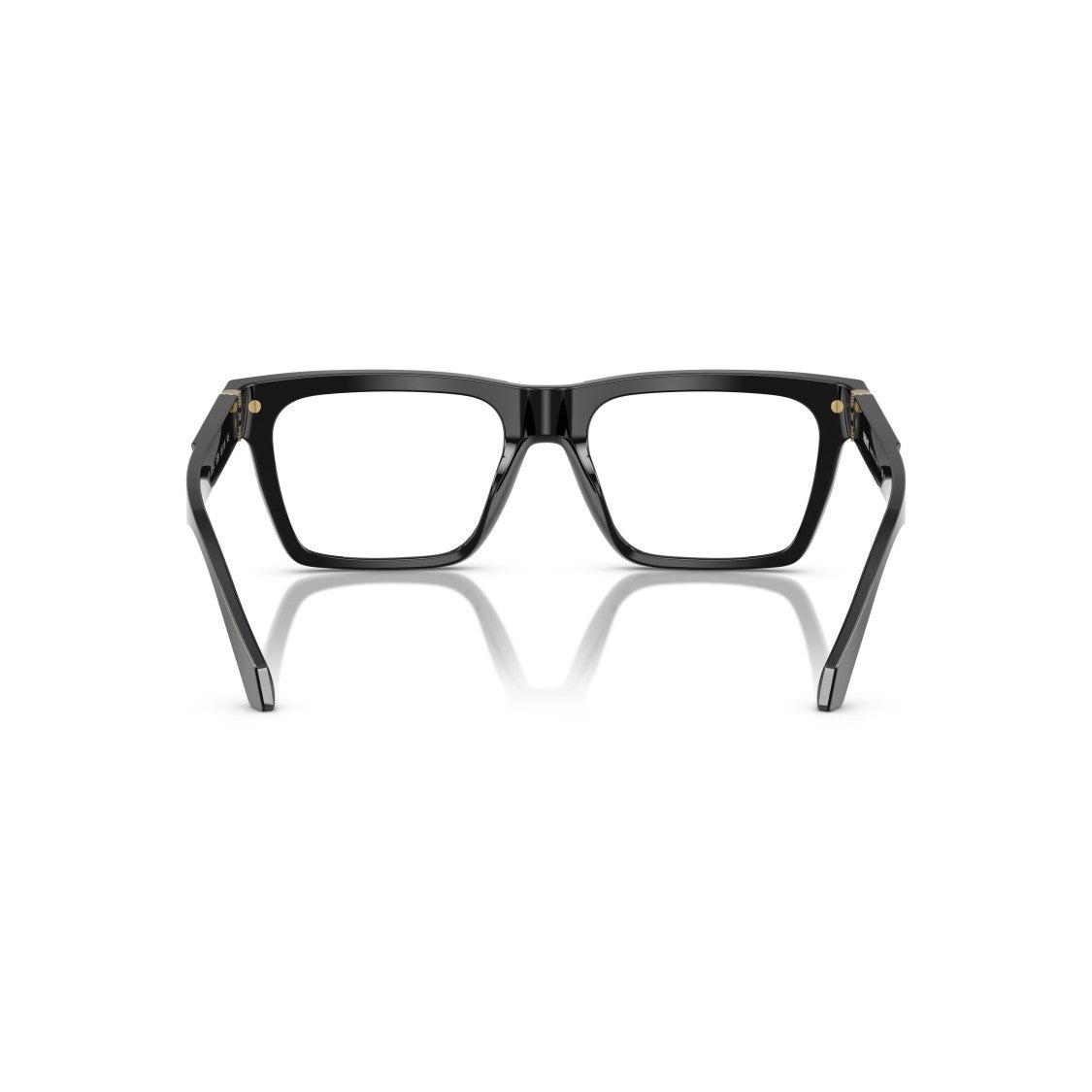 Versace 0Ve3354 Rectangular Black Acetate Eyeglasses