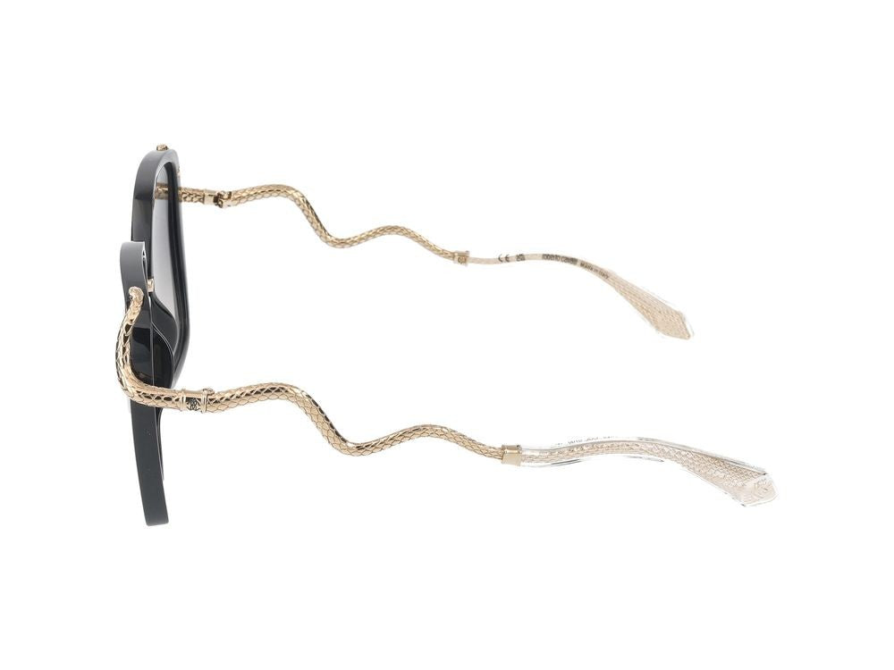 Roberto Cavalli Sunglasses Src003m 0700 Nero Lucido 55/20/140