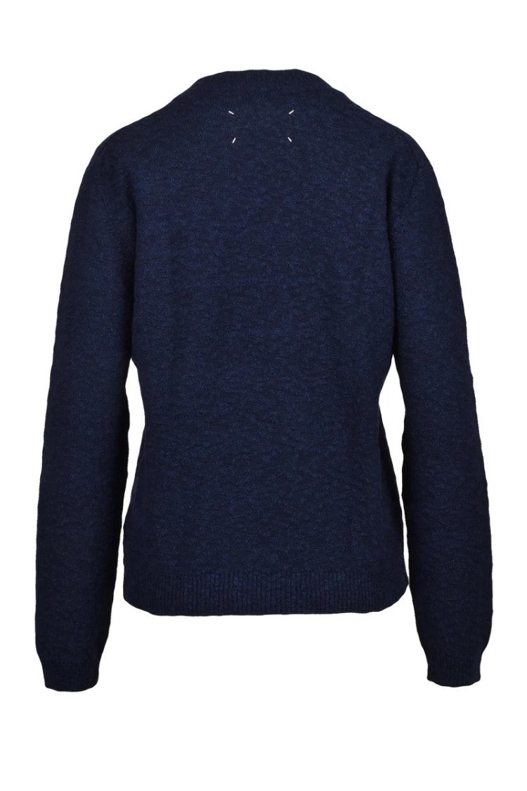 Maison Margiela Cotton Crewneck Sweater - Multicolor