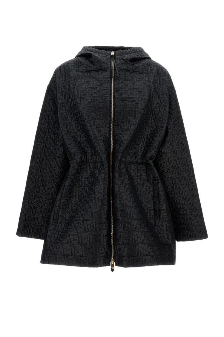 Fendi Quilted Technical Nylon Parka