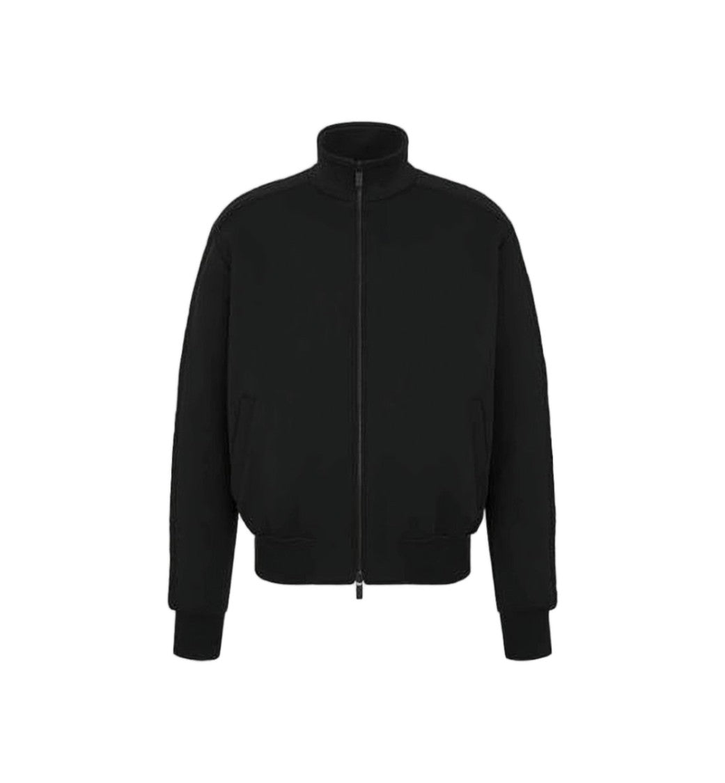 Christian Dior High Collar Black Jacket