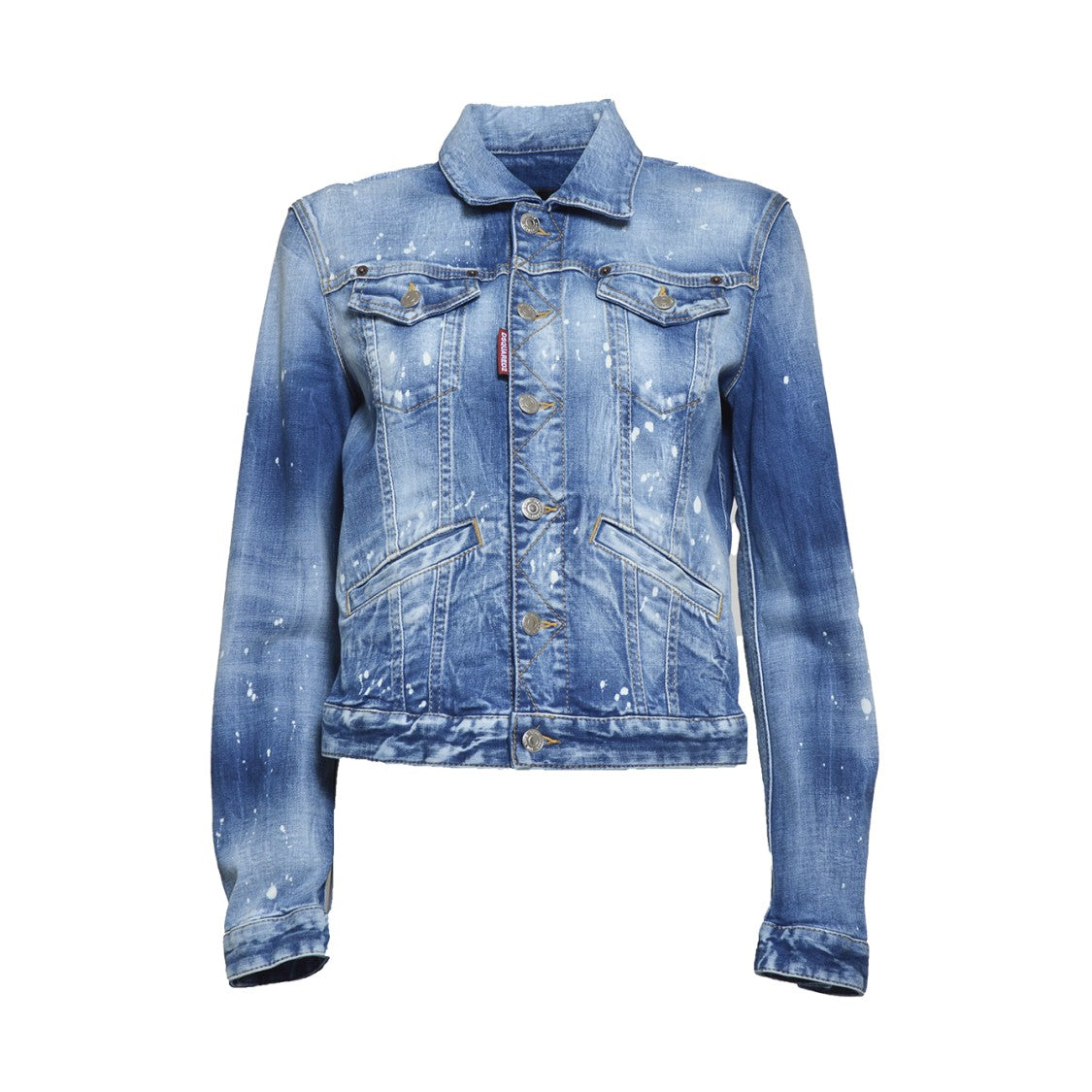 Dsquared2 Blue Denim Kinky Wash Jacket