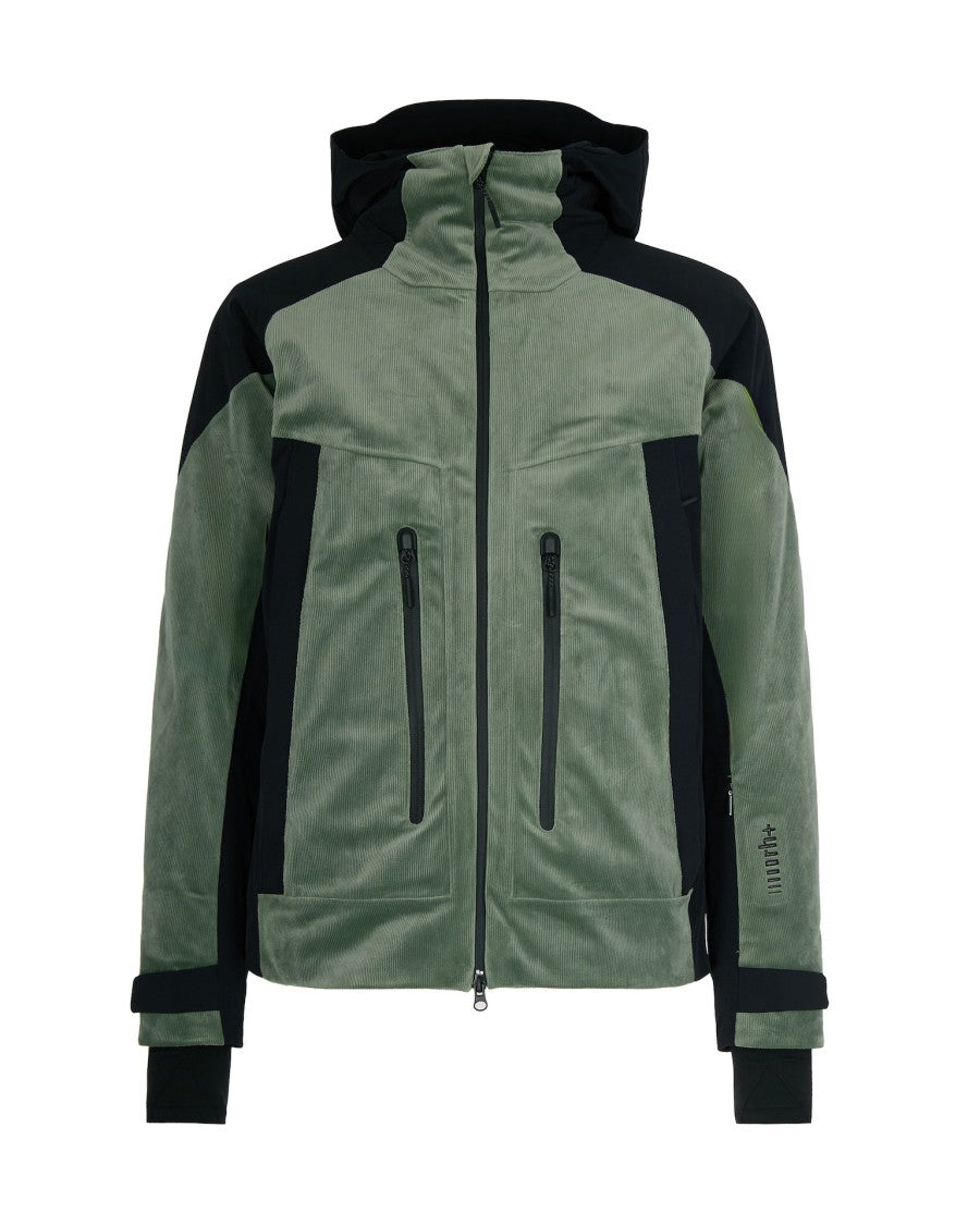 Rh+ Bimateric Velvet Jacket With Ergonomic Stretch Inserts