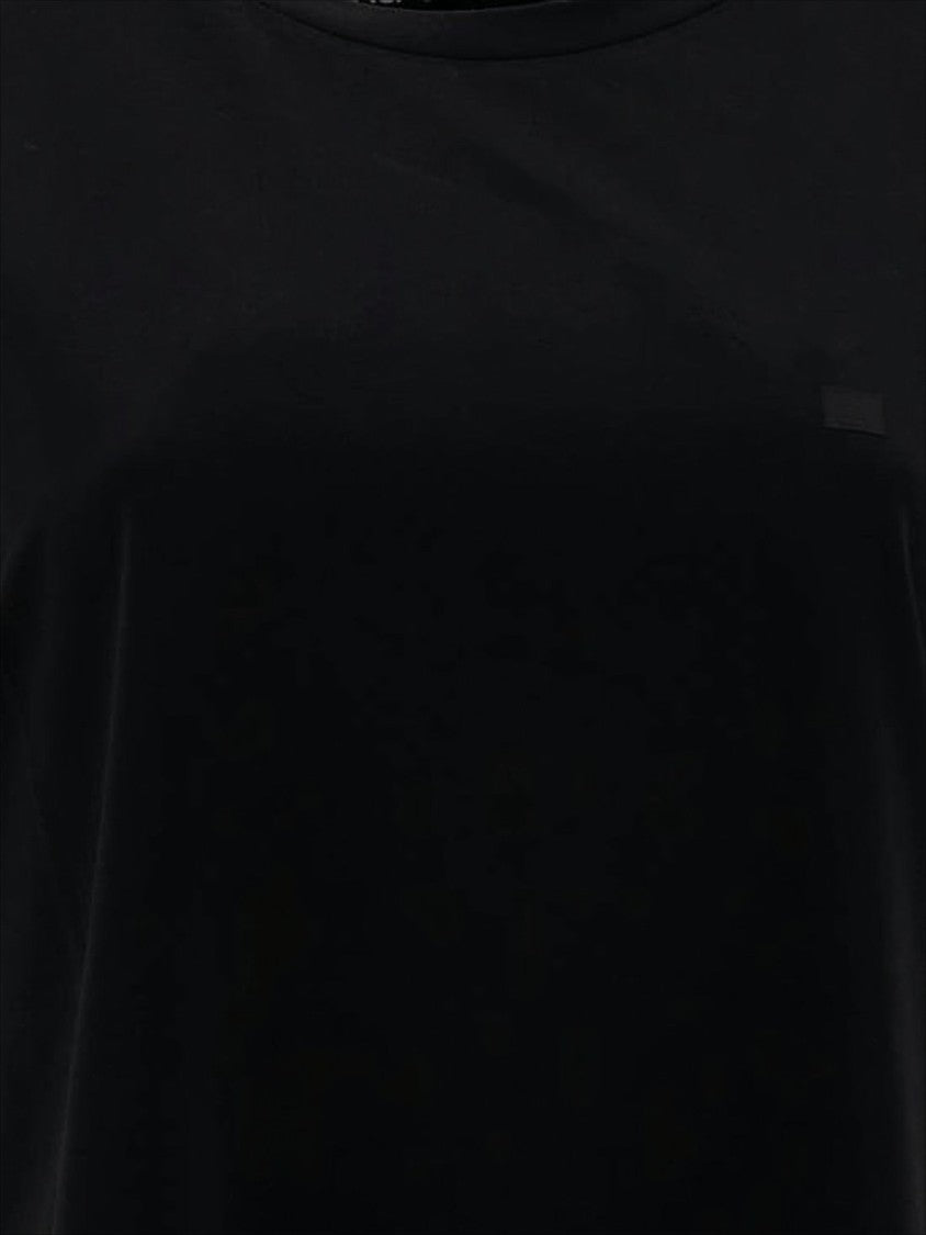 Acne Studios Minimalistic Black Short-Sleeved T-Shirt With Classic Fit