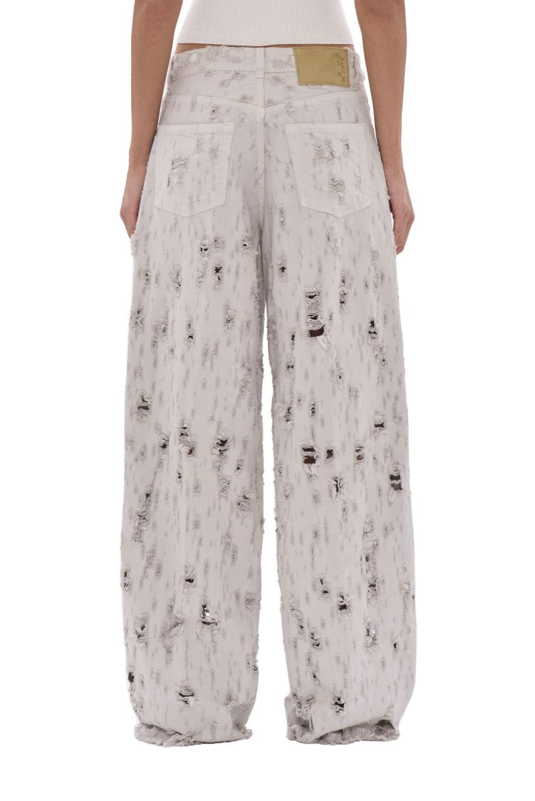 Haikure Blue Bethany Bull Destroy Jeans