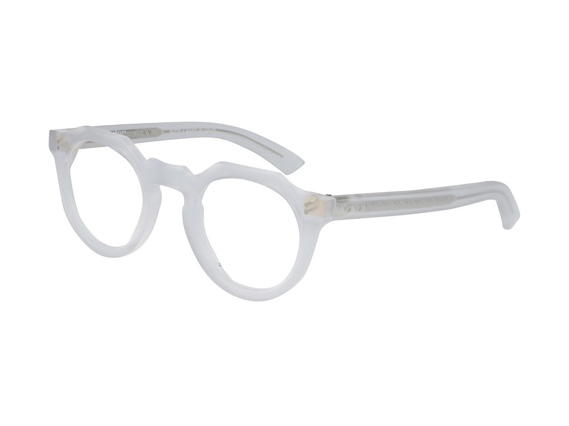 Kador White Translucent Matte Epiko Keyhole Bridge Eyeglasses