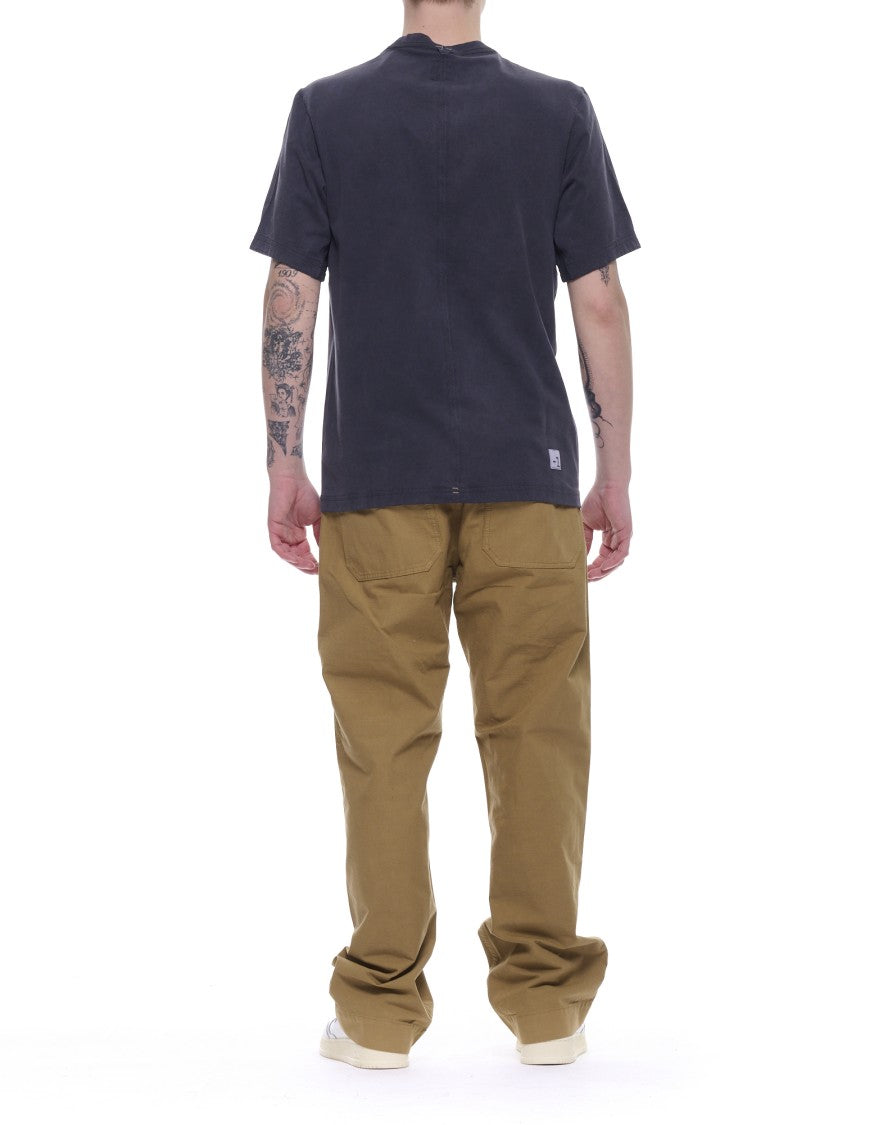 East Harbour Surplus Khaki Cotton Pants With Utility-Inspired Design