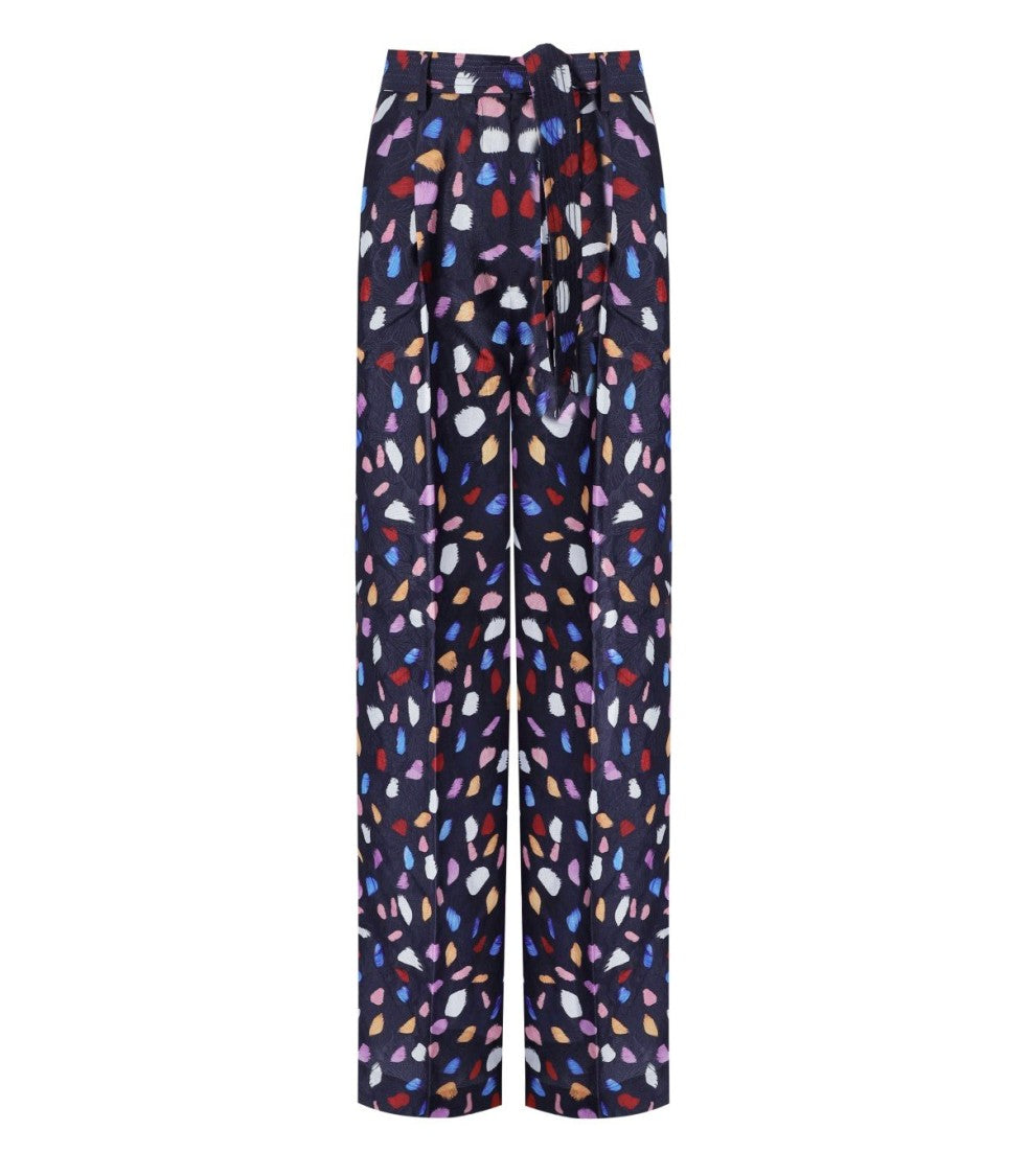 Essentiel Antwerp Frankrijk Navy Blue Wide Leg Pants