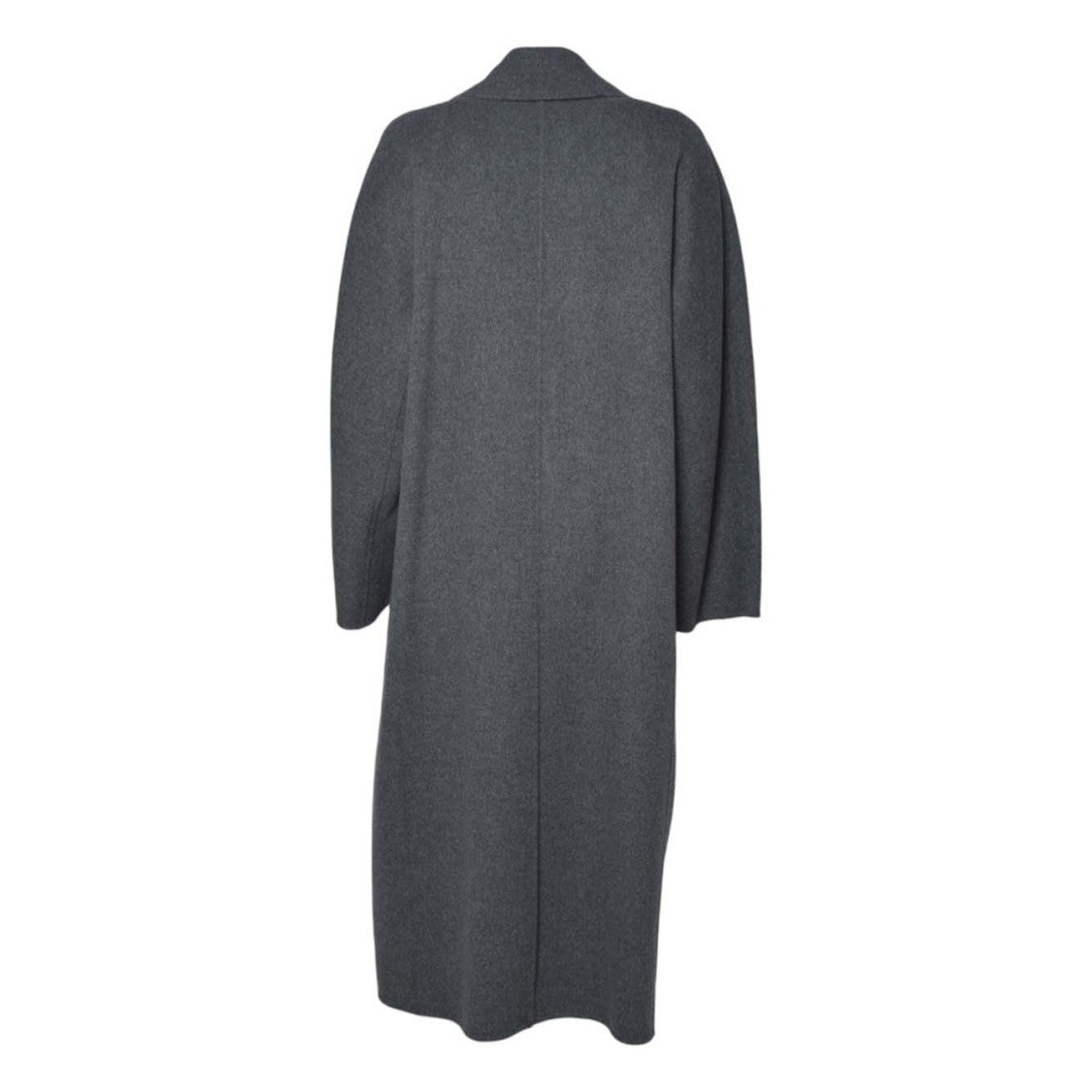 Max Mara Double-Breasted Long Coat With Relaxed Fit And Sophisticated Detailing