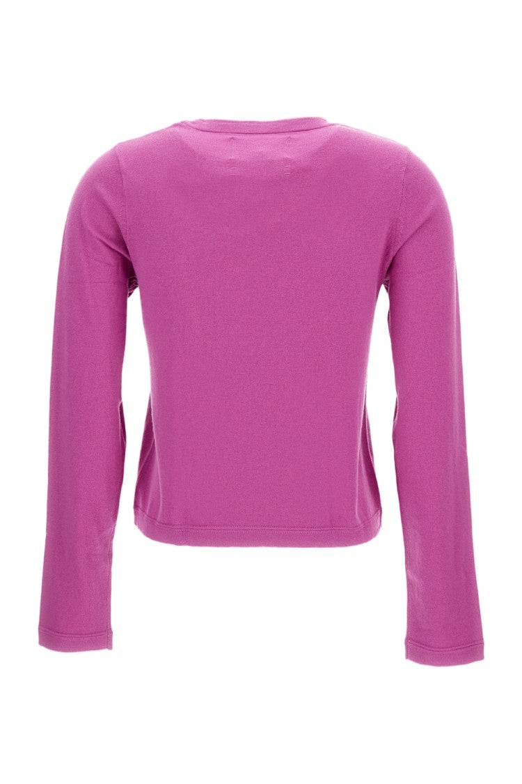 Extreme Cashmere Oleander Pink N.451 Lisa Short Sleeve Sweater