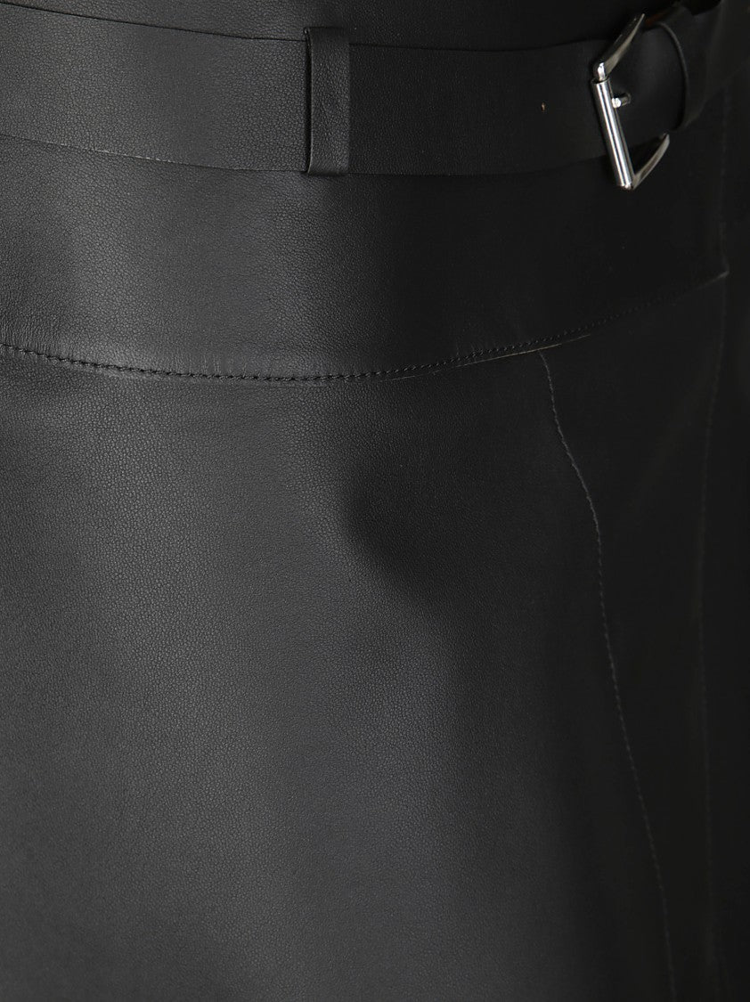 1972 Desa Leather Reversible Skirt Wallet