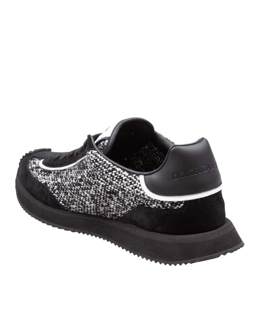 Dolce & Gabbana Cushion Sneakers In Leather