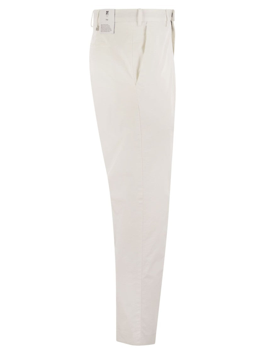 Pt Torino Rebel - Stretch Cotton Trousers