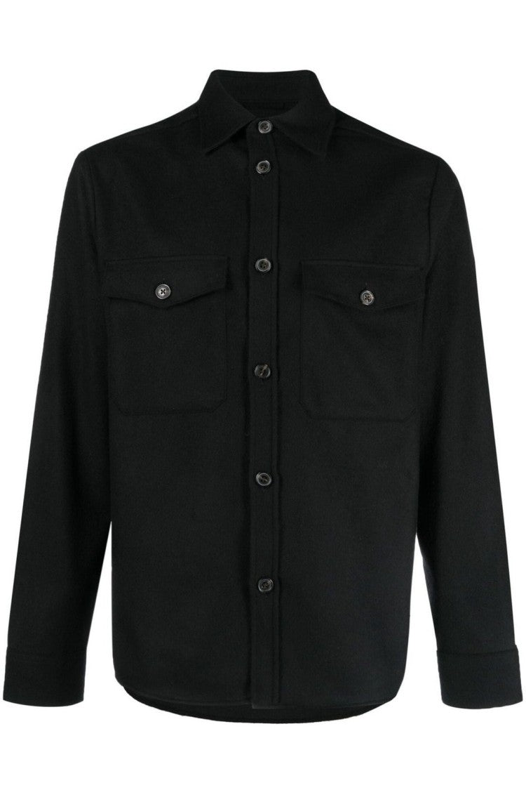 J.Lindeberg Flat Wool Overshirt