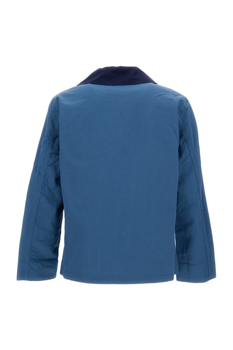 Manifattura Ceccarelli Light Blue Cotton Twill Jacket
