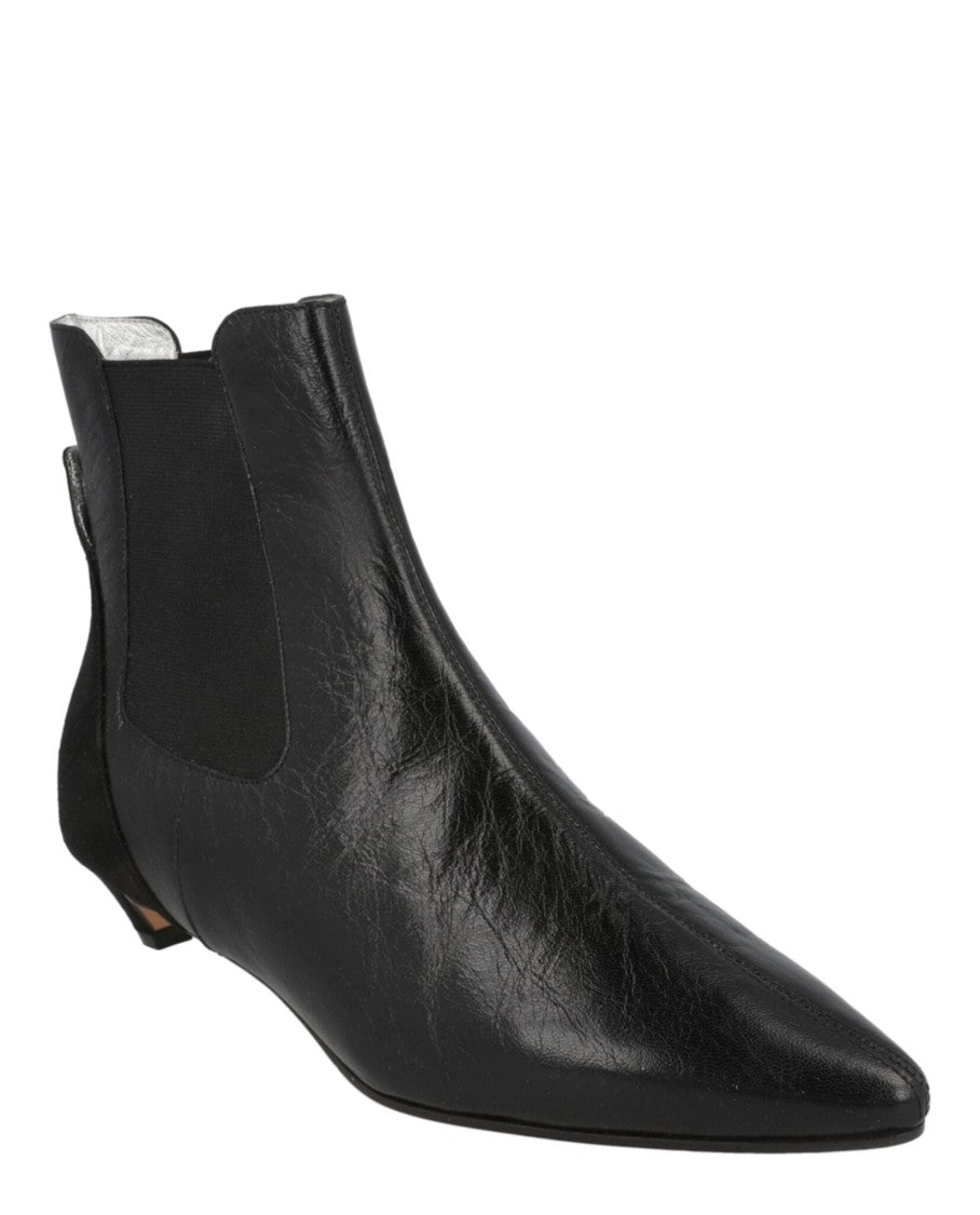 Givenchy Leather Chelsea Ankle Booties