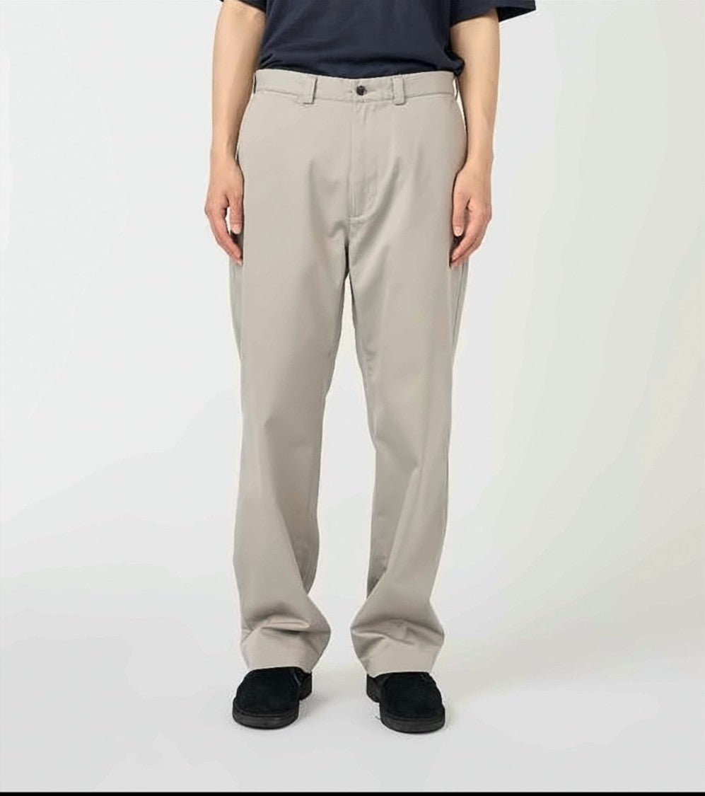 Nanamica Straight Pants With Classic Waistband And Side Pockets