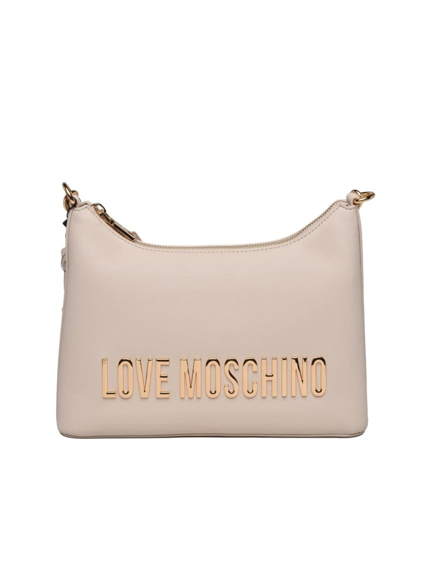 Love Moschino Contemporary White Polyurethane Love Moschino Shoulder Bag