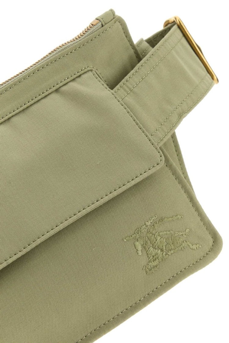 Burberry Rectangular Shoulder Bag With Embossed Detailing